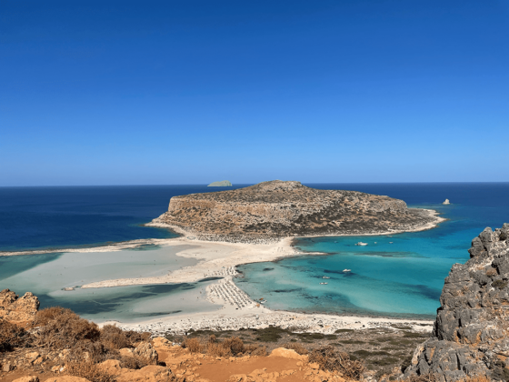 Vista sulla laguna di Balos - Creta