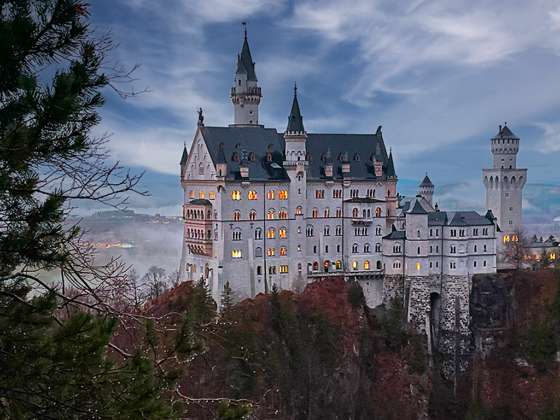 Castello di Neuschwanstein a Schwangau - Baviera